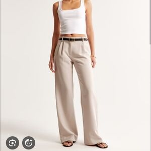 Abercrombie And Fitch Tan Regular Sloane Tailored Dress Pants/Trousers. 25/0